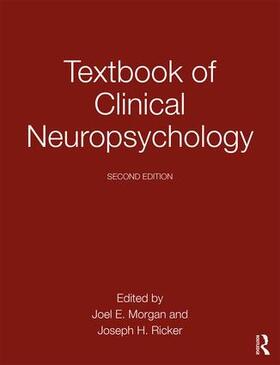 Morgan / Ricker |  Textbook of Clinical Neuropsychology | Buch |  Sack Fachmedien