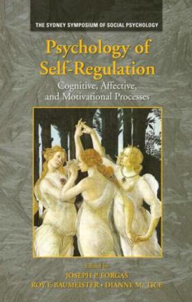 Forgas / Baumeister / Tice |  Psychology of Self-Regulation | Buch |  Sack Fachmedien