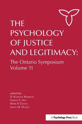 Bobocel / Kay / Zanna |  The Psychology of Justice and Legitimacy | Buch |  Sack Fachmedien