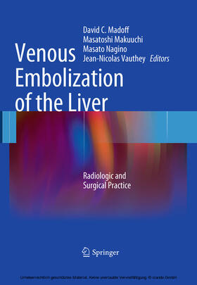 Madoff / Makuuchi / Nagino |  Venous Embolization of the Liver | eBook | Sack Fachmedien