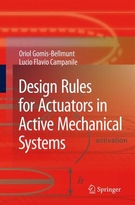 Campanile / Gomis-Bellmunt |  Design Rules for Actuators in Active Mechanical Systems | Buch |  Sack Fachmedien