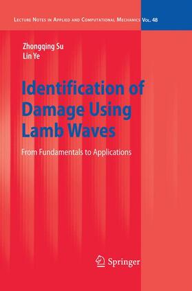 Su / Ye |  Identification of Damage Using Lamb Waves | Buch |  Sack Fachmedien