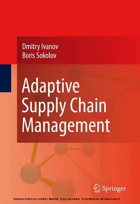 Ivanov / Sokolov |  Adaptive Supply Chain Management | eBook | Sack Fachmedien