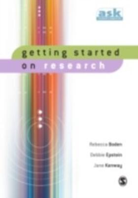 Boden / Kenway / Epstein |  Getting Started on Research | eBook | Sack Fachmedien