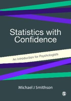 Smithson |  Statistics with Confidence | eBook | Sack Fachmedien