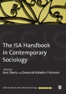 Denis / Kalekin-Fishman | The ISA Handbook in Contemporary Sociology | E-Book | sack.de