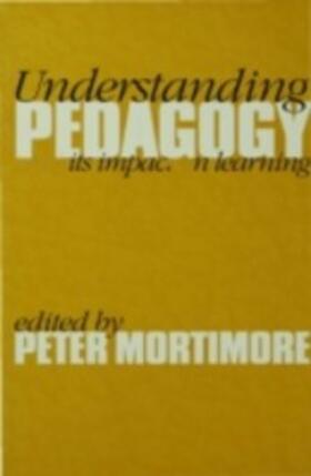 Mortimore |  Understanding Pedagogy | eBook | Sack Fachmedien