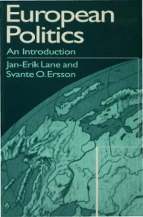 Lane / Ersson |  European Politics | eBook | Sack Fachmedien