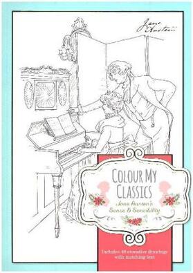 Austen |  Colour My Classics Jane Austen's Sense & Sensibility | Buch |  Sack Fachmedien