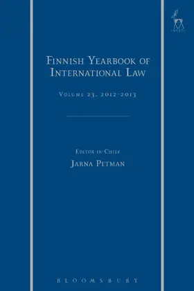 Petman / Tiittala |  Finnish Yearbook of International Law, Volume 23, 2012-2013 | Buch |  Sack Fachmedien