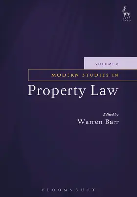 Barr / Mcfarlane / Agnew |  Modern Studies in Property Law - Volume 8 | Buch |  Sack Fachmedien