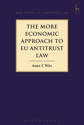 Witt |  More Economic Approach to EU Antitrust Law | Buch |  Sack Fachmedien