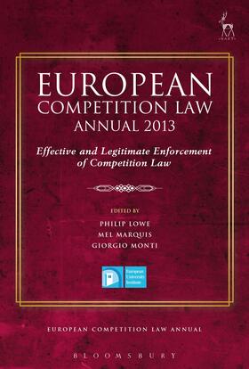 Lowe / Marquis / Monti |  European Competition Law Annual 2013 | Buch |  Sack Fachmedien