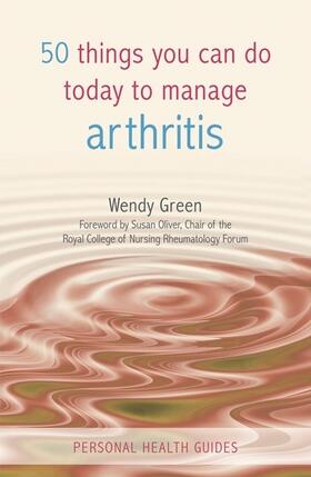 Green |  50 Things You Can Do to Manage Arthritis | Buch |  Sack Fachmedien