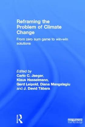 Hasselmann / Jaeger / Leipold |  Reframing the Problem of Climate Change | Buch |  Sack Fachmedien