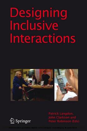Langdon / Clarkson / Robinson |  Designing Inclusive Interactions | eBook | Sack Fachmedien