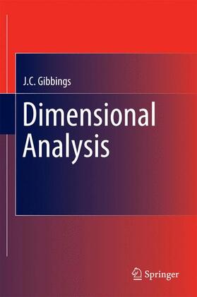 Gibbings |  Dimensional Analysis | Buch |  Sack Fachmedien