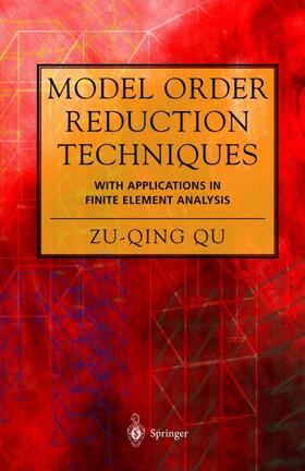 Qu |  Model Order Reduction Techniques with Applications in Finite Element Analysis | Buch |  Sack Fachmedien