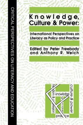 Welch / Freebody |  Knowledge, Culture And Power | Buch |  Sack Fachmedien