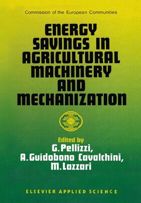 Pellizzi / Cavalchini / Lazzari |  Energy Savings in Agricultural Machinery and Mechanization | Buch |  Sack Fachmedien