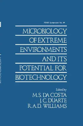 Da Costa / Williams / Duarte |  Microbiology of Extreme Environments and its Potential for Biotechnology | Buch |  Sack Fachmedien