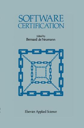 de Neumann |  Software Certification | Buch |  Sack Fachmedien