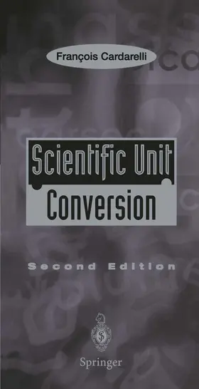 Cardarelli |  Scientific Unit Conversion | Buch |  Sack Fachmedien