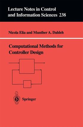 Dahleh / Elia |  Computational Methods for Controller Design | Buch |  Sack Fachmedien