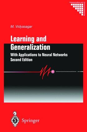 Vidyasagar |  Learning and Generalisation | Buch |  Sack Fachmedien