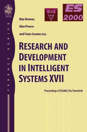 Coenen / Preece |  Research and Development in Intelligent Systems XVII | Buch |  Sack Fachmedien
