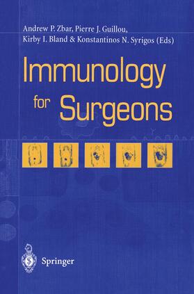 Zbar / Guillou / Syrigos |  Immunology for Surgeons | Buch |  Sack Fachmedien