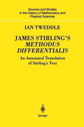 Tweddle |  James Stirling¿s Methodus Differentialis | Buch |  Sack Fachmedien