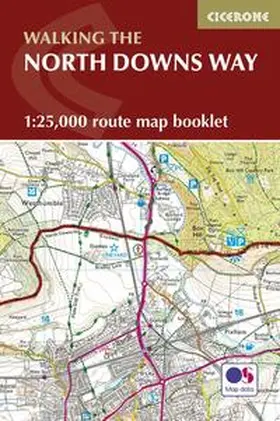 Reynolds |  North Downs Way Map Booklet | Buch |  Sack Fachmedien