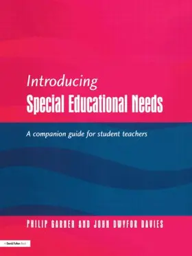 Gardner / Davies |  Introducing Special Educational Needs | Buch |  Sack Fachmedien