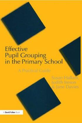 Hallam / Ireson / Davies |  Effective Pupil Grouping in the Primary School | Buch |  Sack Fachmedien