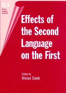 Cook |  Effects of the Second Language on the First | eBook | Sack Fachmedien