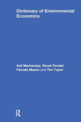 Perelet / Mason / Markandya |  Dictionary of Environmental Economics | Buch |  Sack Fachmedien