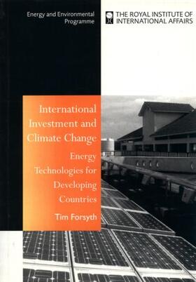 Forsyth |  International Investment and Climate Change | Buch |  Sack Fachmedien