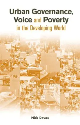 Devas |  Urban Governance Voice and Poverty in the Developing World | Buch |  Sack Fachmedien