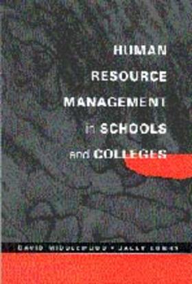 Middlewood / Lumby |  Human Resource Management in Schools and Colleges | Buch |  Sack Fachmedien