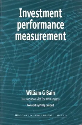 Bain |  Investment Performance Measurement | Buch |  Sack Fachmedien