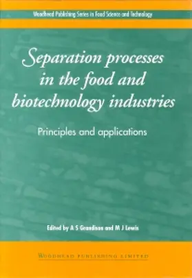  Separation Processes in the Food and Biotechnology Industries | Buch |  Sack Fachmedien