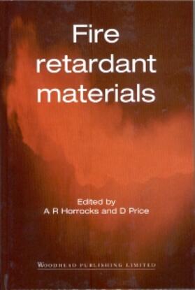 Horrocks / Price |  Fire Retardant Materials | Buch |  Sack Fachmedien