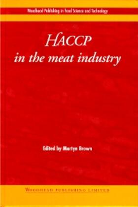 Brown |  Haccp in the Meat Industry | Buch |  Sack Fachmedien