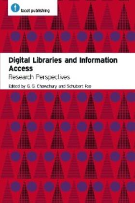 Chowdhury / Foo |  Digital Libraries and Information Access | eBook | Sack Fachmedien