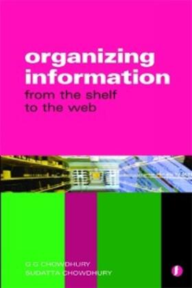 Chowdhury |  Organizing Information | eBook | Sack Fachmedien