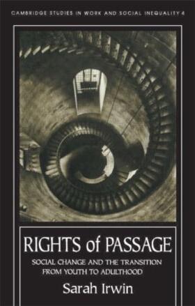 Irwin |  Rights Of Passage | Buch |  Sack Fachmedien