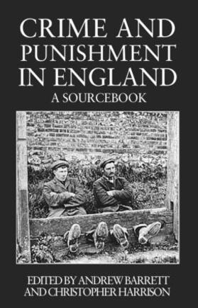 Barrett / Harrison |  Crime and Punishment in England | Buch |  Sack Fachmedien