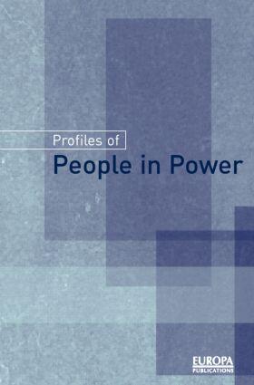 East / Thomas |  Profiles of People in Power | Buch |  Sack Fachmedien