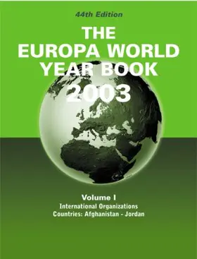  Europa World Year Book V1 Usa | Buch |  Sack Fachmedien